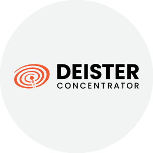 A view of the Deister Concentrator logo